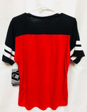 Louisiana Ragin Cajuns Girls Youth Red Shirt Sizes XS-XL Rhinestones