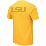 LSU Tigers Gold Shirt Sizes S-2XL Free Shipping Ralph LSU on back