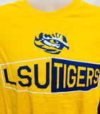 LSU Tigers Gold Shirt Sizes S-2XL Free Shipping Ralph LSU on back