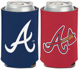 Atlanta Braves Can Koozie Holder Collapsible Free Shipping! NEW! 2 Sided