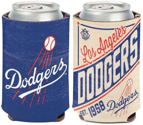 Los Angeles Dodgers Retro Logo Can Koozie Holder Free Shipping! NEW! Collapsible