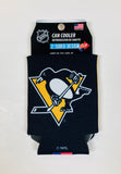 Pittsburgh Penguins Can Koozie Holder Collapsible Free Shipping! NEW! 2 Sided