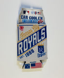 Kansas City Royals Retro Logo Can Koozie Holder Free Shipping! NEW! Collapsible