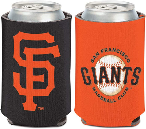 San Francisco Giants Logo Can Koozie Holder Free Shipping! NEW! Collapsible