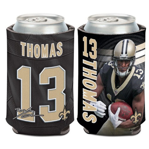 New Orleans Saints Michael Thomas Can Koozie Holder Free Shipping! NEW! Collapsible