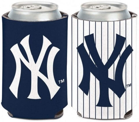 New York Yankees Can Koozie Holder Collapsible Free Shipping! NEW! 2 Sided