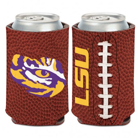 LSU Tigers Football Can Koozie Holder Free Shipping! NEW! Collapsible