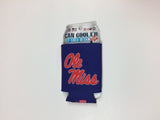 Ole Miss Rebels Can Koozie Holder Free Shipping! NEW! Collapsible Mississippi