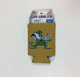 Notre Dame Fighting Irish Can Koozie Holder Free Shipping! NEW! Collapsible Leprechaun