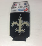 New Orleans Saints Logo Can Koozie Holder Free Shipping! NEW! Collapsible