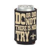 New Orleans Saints Yoda Can Koozie Holder Free Shipping! NEW! Collapsible