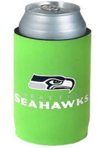 Seattle Seahawks Can Koozie Holder Free Shipping! NEW! Collapsible