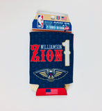 Zion Williamson Pelicans Can Koozie Holder Free Shipping! NEW! Collapsible
