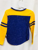 LSU Tigers Girls Toddler Purple Long Sleeve Shirt Sizes 2T-5T Free Shipping