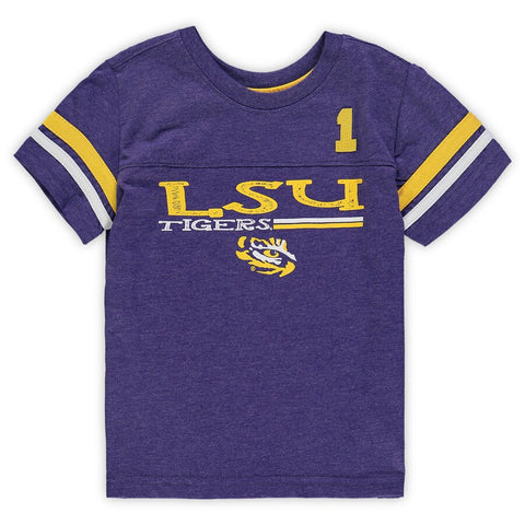 LSU Tigers Toddler Purple Jersey Shirt Sizes 2T-5T Free Shipping