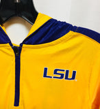 LSU Tigers Youth Gold Long Sleeve Hoodie Sizes S-XL Free Shipping