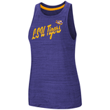 LSU Tigers Womens Tank Top Shirt Purple Free Shipping!