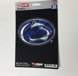 Penn State Nittany Lions 3D Die Cut Decal NEW!! 4 X 3 Window or Car! Flat Decal