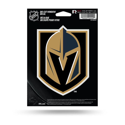 Vegas Golden Knights Die Cut Decal NEW!! 5x4 Inches Window, Car or Laptop