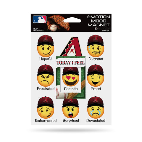Arizona Diamondbacks Emotion Mood Magnet 5x6 Inches NEW Free Shipping!