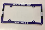 Northwestern Wildcats Full Color License Plate Cover