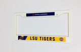 LSU Tigers 2019 National Champions License Plate Frame 6x12 inches Free Shipping