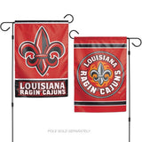 Louisiana Ragin Cajuns Garden Flag 12.5x18 Inches Free Ship