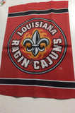 Louisiana Ragin Cajuns Garden Flag 12.5x18 Inches Free Ship