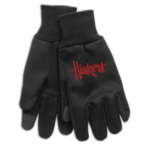 Nebraska Huskers Technology Gloves NEW!