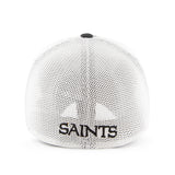 New Orleans Saints Logo Hat NEW '47 Brand Contender Stretch Fit Team Stripe