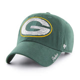 Green Bay Packers Hat Women's Sparkle NEW '47 Brand