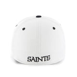 New Orleans Saints White Hat NEW '47 Brand Stretch Fit