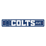 Indianapolis Colts Street Sign NEW! 4" X 24" "Colts Ave." Man Cave NFL