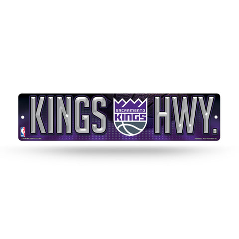 Sacramento Kings Street Sign NEW! 4"X16" "Kings Hwy." Man Cave NBA