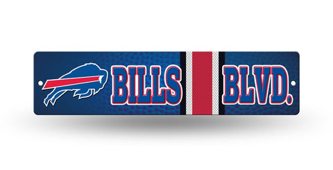 Buffalo Bills Street Sign NEW! 4"X16" "Bills Blvd." Man Cave NFL