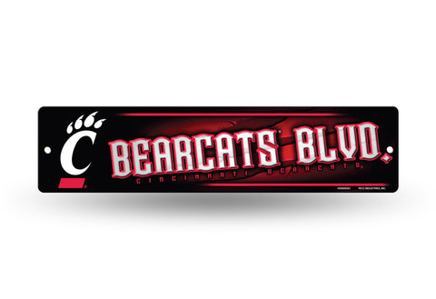 Cincinnati Bearcats Street Sign NEW! 4"X16" "Bearcats Blvd." Man Cave NCAA