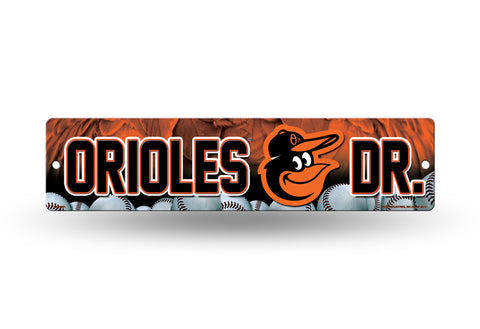 Baltimore Orioles Street Sign NEW! 4"X16" "Orioles Dr." Man Cave MLB
