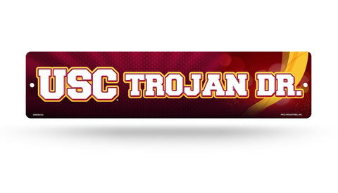 USC Trojans Street Sign NEW! 4"X16" "Trojan Dr." Man Cave NCAA
