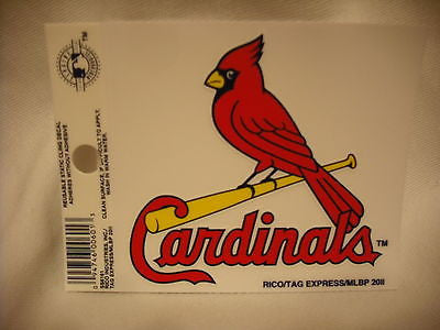 St. Louis Cardinals Static Cling Sticker NEW!! Window or Car!