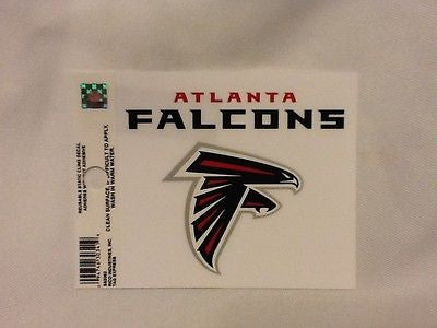Atlanta Falcons Static Cling Sticker NEW!! Window or Car! NFL