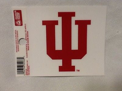 Indiana Hoosiers Static Cling Sticker NEW!! Window or Car! NCAA
