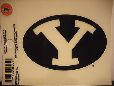 BYU Cougars Static Cling Sticker NEW!! Window or Car! NCAA