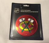 Chicago Blackhawks Laser Cut Mirror Auto Emblem Disc Decal NEW!! Free Shipping