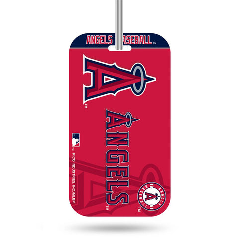 Los Angeles Angels Logo Luggage Tag Crystal View NEW!! Free Ship Suitcase ID