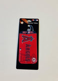 Los Angeles Angels Logo Luggage Tag Crystal View NEW!! Free Ship Suitcase ID