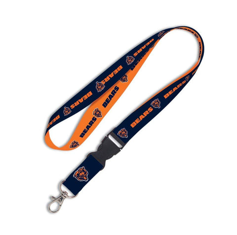 Chicago Bears Lanyard 1x17 Inches Free Shipping! Detachable Buckle
