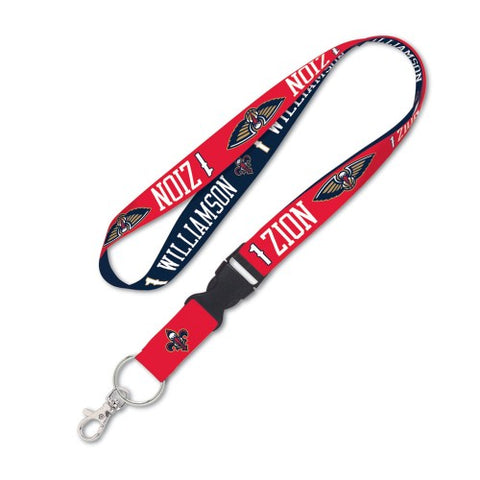 Zion Williamson Pelicans Lanyard 1x17 Inches Free Shipping! Detachable Buckle
