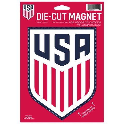 USA Soccer Die Cut Magnet NEW NCAA Free Shipping!