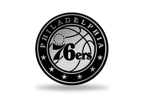 Philadelphia 76ers Logo 3D Chrome Auto Emblem NEW!! Truck or Car! Rico NBA