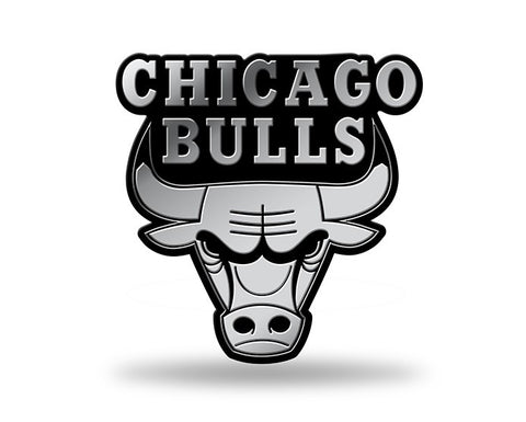 Chicago Bulls Logo 3D Chrome Auto Emblem NEW!! Truck or Car! Rico NBA